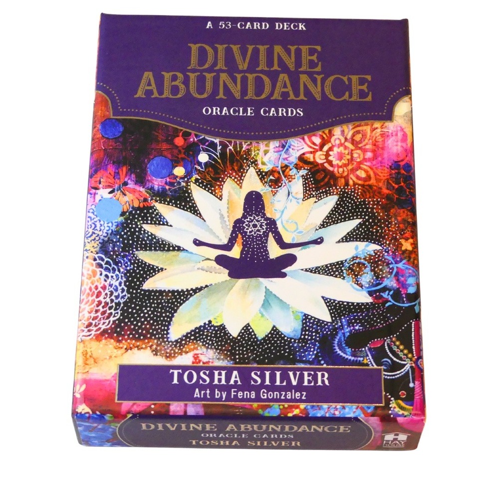 Divine Abundance Oracle Cards by‎ Tosha Silver - 53 Card Deck - Guidance
